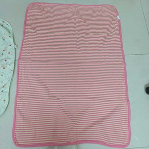 Set of 2 pure cotton sheet/ swaddle/ crib cloth