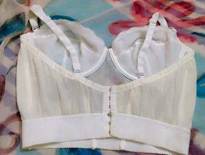 White Lace Corset
