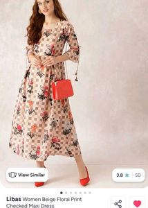 libas M Floral Print Kurta