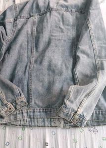 Light Wash Distressed Denim Jacket