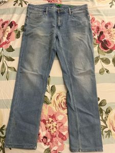 Benetton Light Wash Denim Jeans