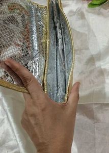 Y2k Korean Glamorous Gold Clutch Authentic Orginal