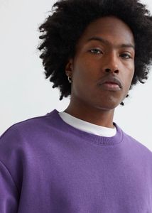 H&amp;M Purple Pullover Sweater