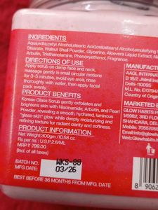 Winfred Korean Glass Skin Glow Scrub