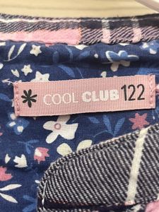 Checker pattern Shirt Dress By Coolclub