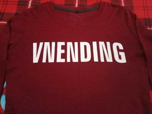 Maroon Long Sleeve T-shirt