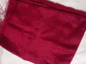 Elegant Black &amp; Maroon Floral Saree