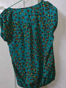 Denim Brand by Shoppers Stop | Abstract Print Top