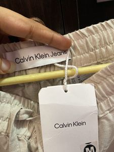 New with tag formal Calvin Klein Beige Pants