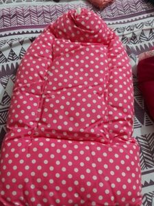 Pink Baby Carrier Cum Sleeping Bag