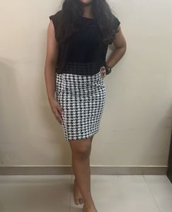 checkered dress for girls/ women