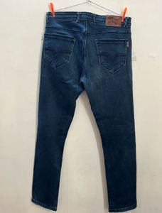 Men's Dark Wash Denim Jeans