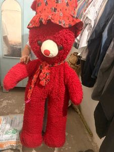 Giant Red Teddy Bear Plush Toy