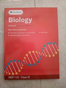 Unacademy Biology Vol 1,2,3,4,5 NEET UG Class 12