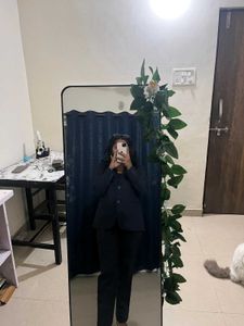 Navy Blue Suit Set