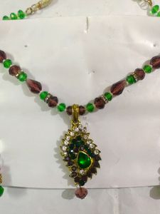 Women's Necklace With Elegant Earrings
