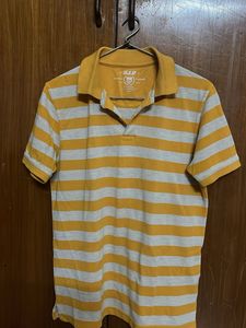 Men's Striped Polo T-Shirt