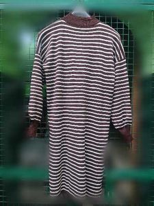 Striped Midi Sweater Dress