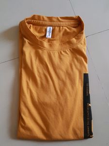 Men's T-shirt| Chest-38| Yellow