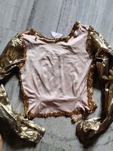 Sparkling Sequined Blouse