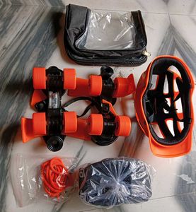 Kids Roller Skate and Helmet Set