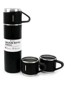 500ml Vacuum Bottle with Cups Set New Wdt Tag