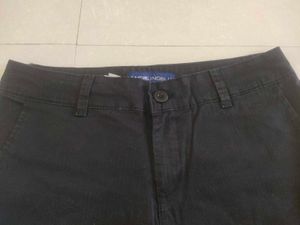 Imported Black Capri Shorts