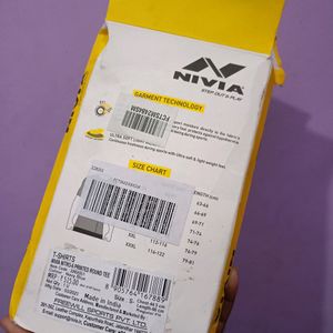 Nivia Tshirt For Men New Unused