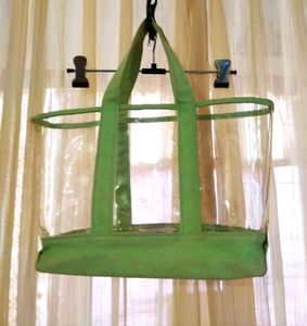 Tommy Hilfiger transparent beach bag