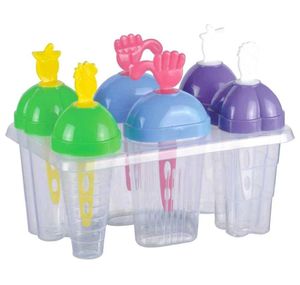 Home Select Plastic 6 Moulds Kulfi Maker