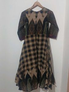 anarkali with leggings