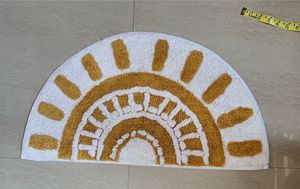 Boho Sun Accent Rug/shower mat