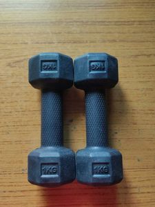 Pair of 1kg Dumbbells