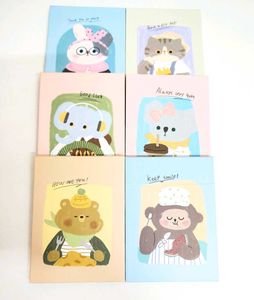 Cute Animal Print Foldable Notebook Mirror (Any 2