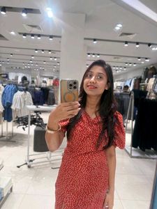 Chic Red Polka Dot Dress