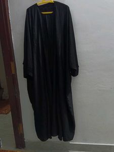 Elegant Black Abaya with coat