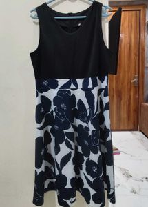 Floral Print Sleeveless Dress