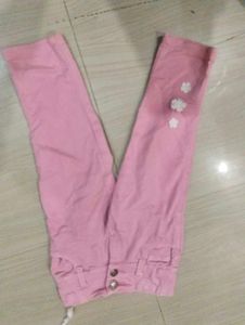 Pink Cargo Pants 4to 5 years old girl to wear
