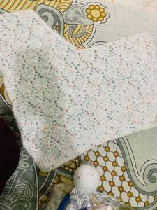 Cute Patterned Fuzzy Knit Sweater