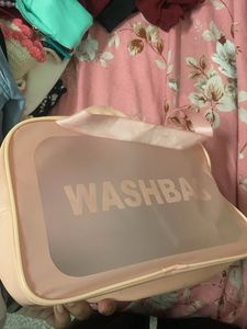 Pink Washbag Travel Pouch
