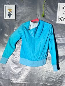 Nike Blue Hooded Jacket