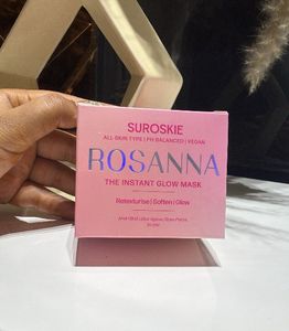 SUROSKIE Rosanna Rose Glow Face Mask