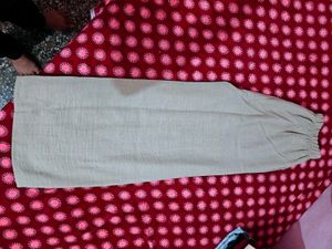 Wide Leg Linen Blend Pants