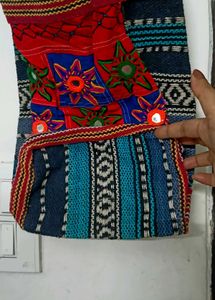Boho Embroidered Crossbody Bag