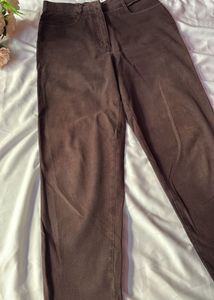 Brown Wide Leg Jeans
