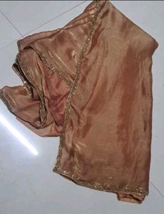 Elegant Beaded Saree