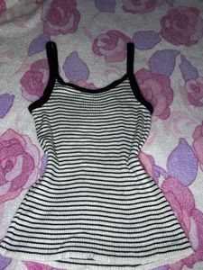 Y2k Striped Camisole Tank Top