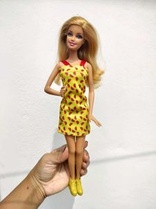 Barbie Doll in Watermelon Dress