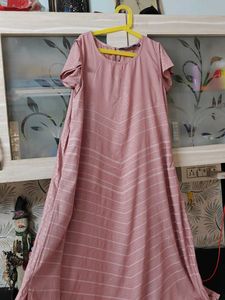 Dust Pink Printed Kurta