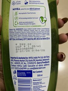 Nivea Shower Gel Lemon &amp; Oil
